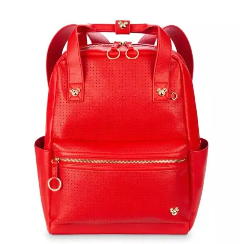 Disney Store Mickey Mouse Icon Flair Red Pin‎ Backpack